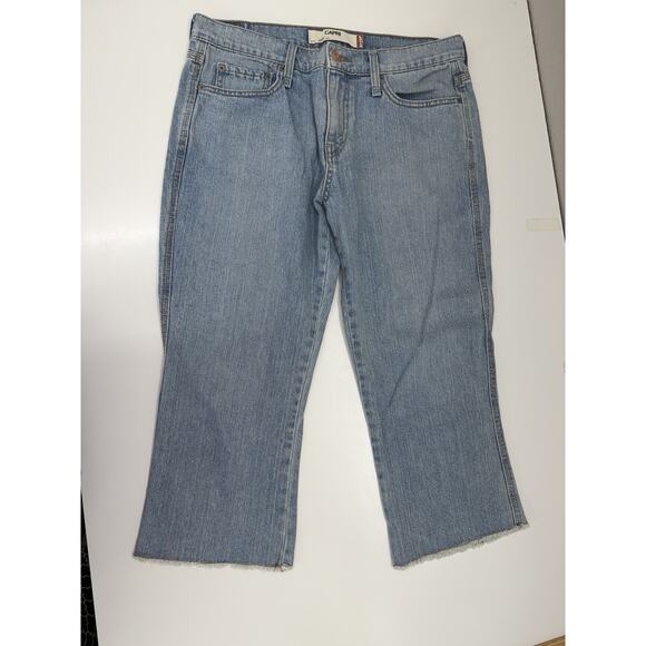 Levis Womens Capris Size 10 Cut Offs 515 Denim - Picture 2 of 11